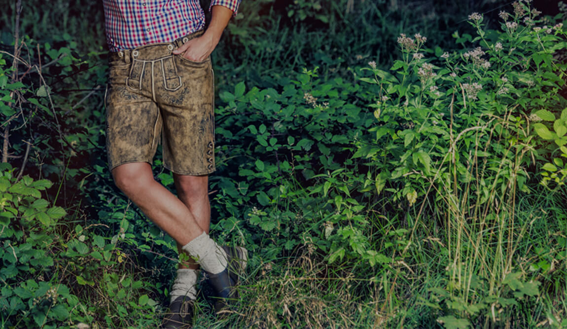 Deerskin-Lederhosen