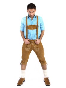 Bavarian Goatskin Lederhosen Gustav exclusive (brown)