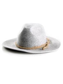 Bavarian hat men H3-054 gray 59 cm (L)