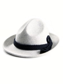 Bavarian hat men H4-053 light gray 57 cm (M)