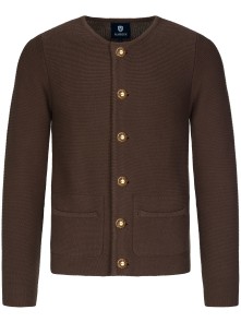 Bavarian cardigan Alfonsius dark brown