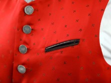 Bavarian vest Lorenz exclusive (red)