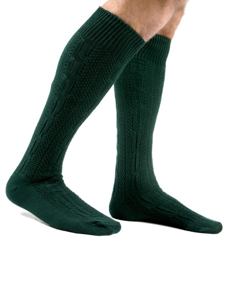 Bavarian socks long (green)