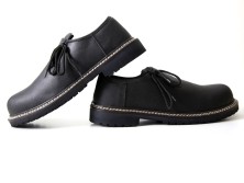 Bavarian shoes Tegernsee black S13 45