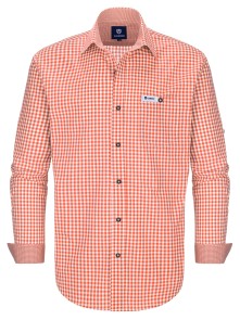 Trachtenhemd Hannes orange 3XL (58-60)