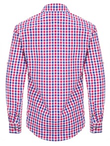 Bavarian shirt "Bavarian denim" (multi-color) M (48)