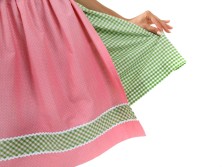 Mini Dirndl Lucie green-pink (exclusive) 34
