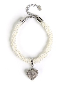 Bavarian bracelet with heart pendant (B3)