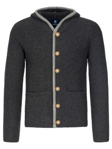 Bavarian Cardigan Bavaria (anthrazite) S