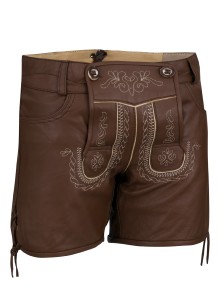 Almbock Lederhose Damen Catalina extra kurz Nappa...