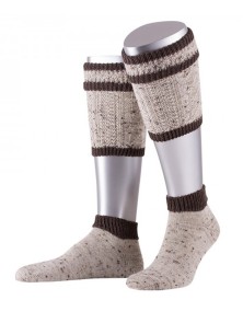 Bavarian calf socks Kitzbuhel 2-piece (medium beige)