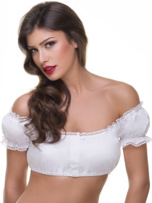 Dirndl blouse Mirella B103 (white)