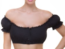 Dirndl blouse Mirella B103 (black)
