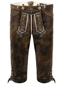 Bavarian Lederhosen Fritz goat (dark brown used)