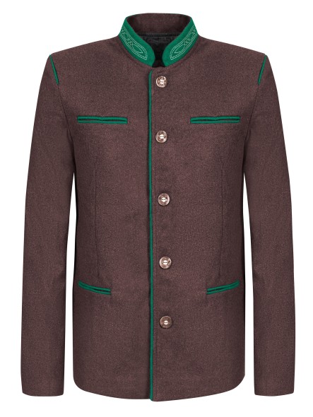 Bavarian jacket Almbock (chestnut brown) S