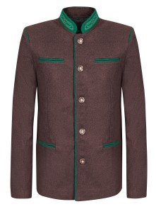 Bavarian jacket Almbock (chestnut brown) M