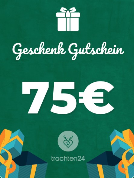 Gutschein 75 Euro