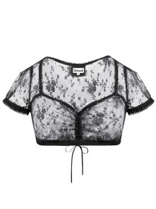 Dirndl blouse Daria (black) 34