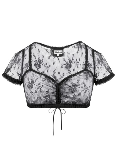 Dirndl blouse Daria (black) 36