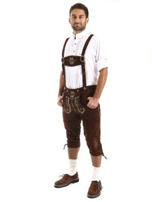 Lederhosen Marinus (chocolate brown)