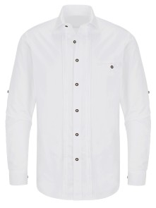 White bavarian shirt Laurentius