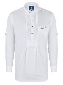 White bavarian shirt Fidelius M (48)
