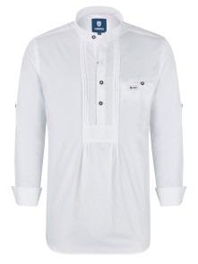 White bavarian shirt Fidelius XL (52)