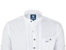 White bavarian shirt Fidelius 3XL (58-60)