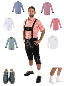 Bavarian costume set Austria