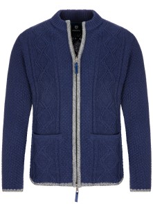 Almbock bavarian cardigan Chris (navy blue)