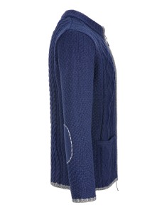 Almbock Trachtenstrickjacke Chris (navy blau)