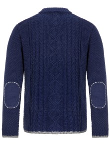 Almbock bavarian cardigan Chris (navy blue)