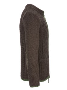 Almbock bavarian cardigan Chris (dark brown)