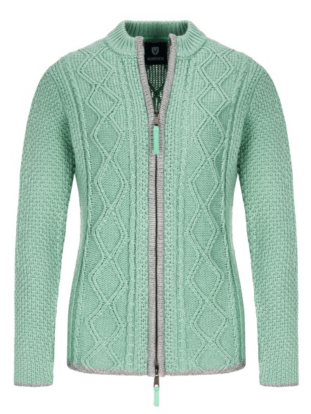 Bavarian ladies cardigan Alina (mint green)