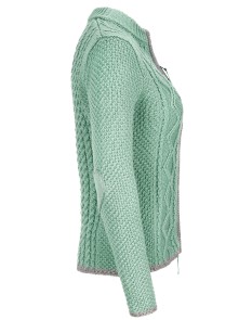 Bavarian ladies cardigan Alina (mint green)