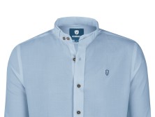 Trachtenhemd Florian hellblau S (46)