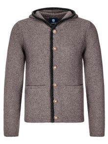 Bavarian Cardigan "Bavaria" (alpin brown)