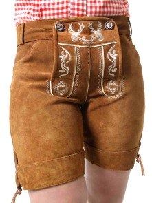 Bavarian lederhosen ladies Betty (brown)