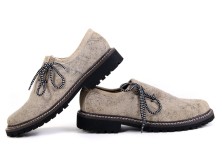 Exclusive old-antique bavarian shoes (beige) 41