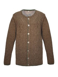 Bavarian cardigan Albert (brown)