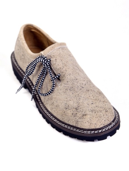 Exclusive old-antique bavarian shoes (beige) 46