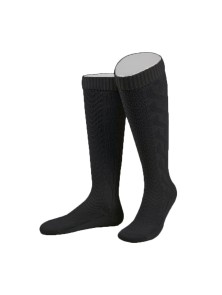 Trachten Socken lang (schwarz)