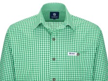 Bavarian shirt Vitus medium green S (46)