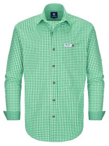 Bavarian shirt Vitus medium green 3XL (58-60)