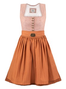 Midi Dirndl Leni zimt