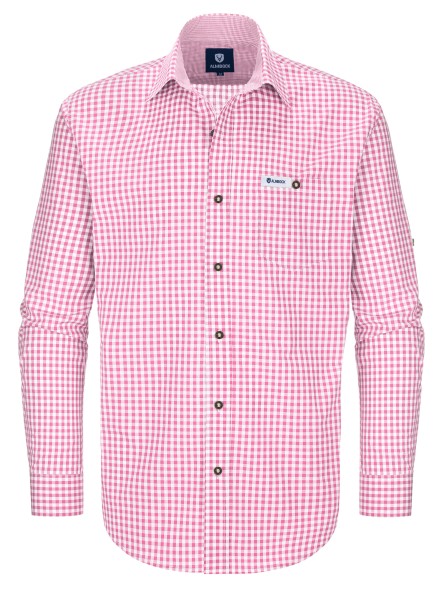 Trachtenhemd Alfons pink S (46)