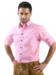 Bavarian shirt Alfons pink S (46)