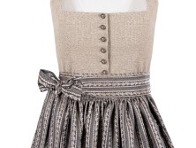 Midi Dirndl Lisa beige-blue