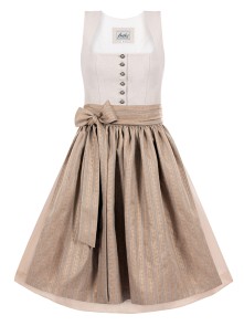 Midi Dirndl Chrisse cream-gold