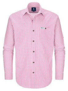 Trachtenhemd Alfons pink 3XL (58-60)